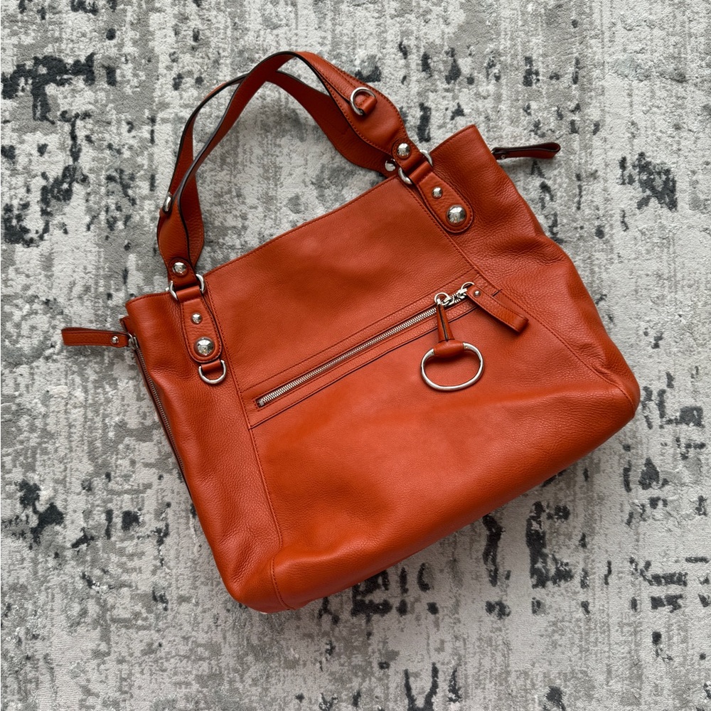 Vintage Gucci Leather Tote Bag